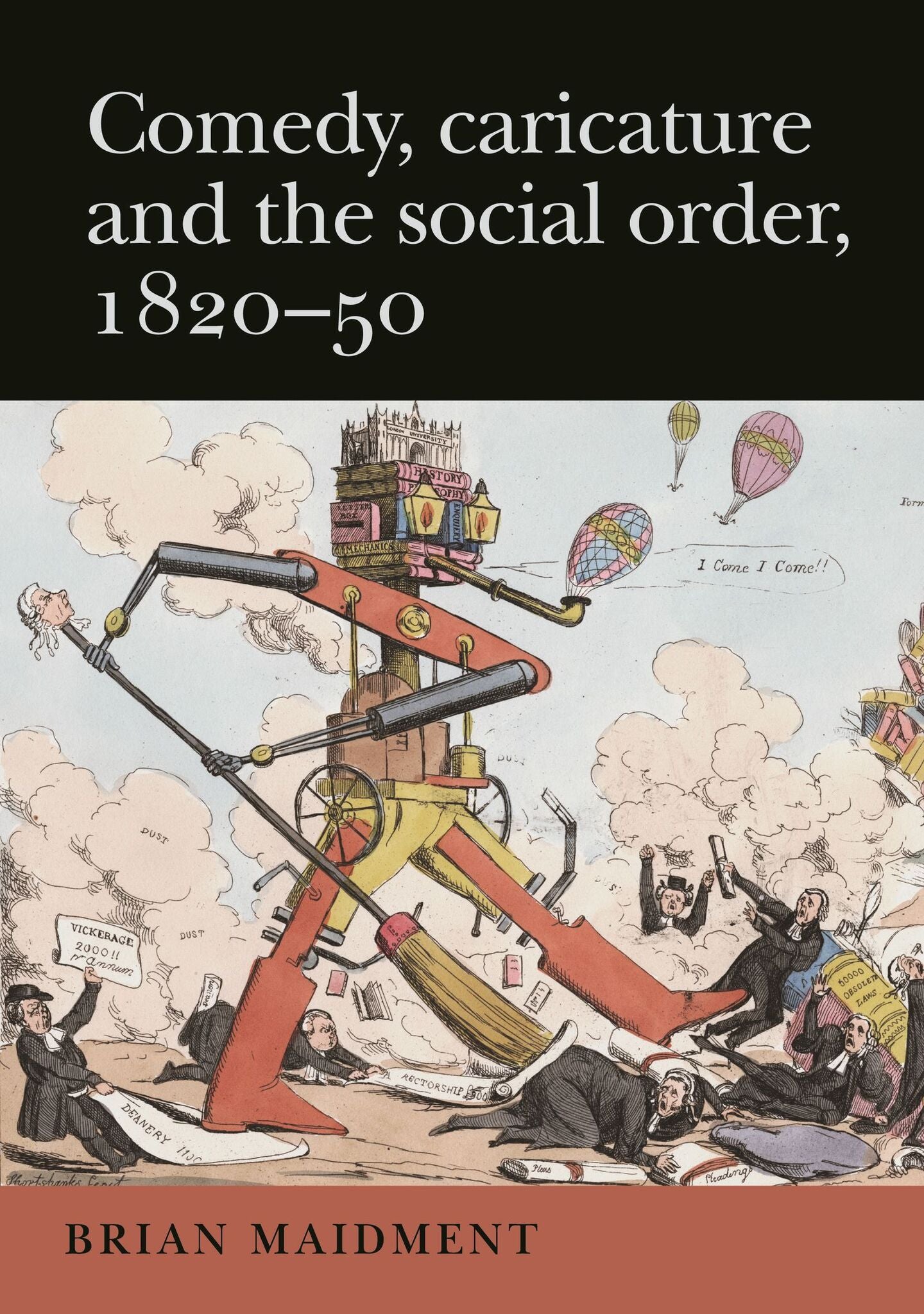 Cover image for Comedy, caricature and the social order, 1820–50 ISBN 9781526122872